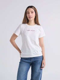 Camiseta Todo pasa - Marfil