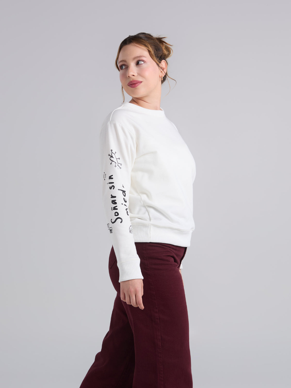 Buzo Sin limites - Marfil