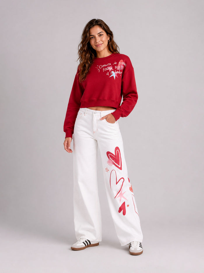 Pantalón Feel good - Marfil