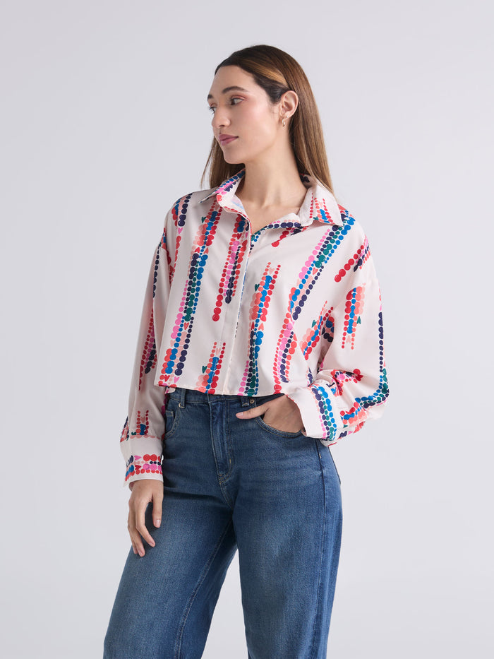 Camisa Feel calm - Marfil