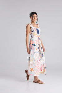 Set Happy life - Marfil Top & Falda