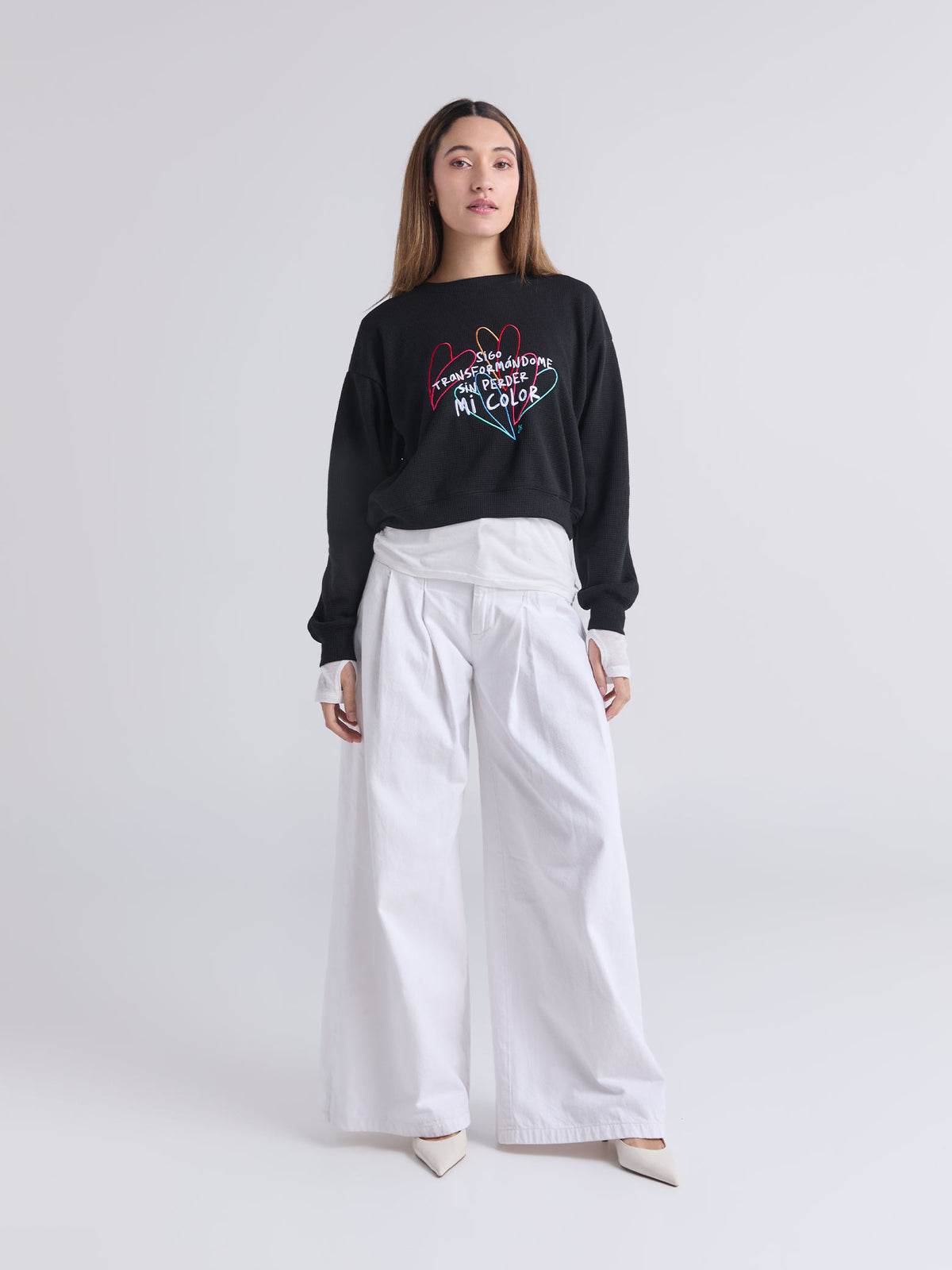 Buzo Mi color - Negro