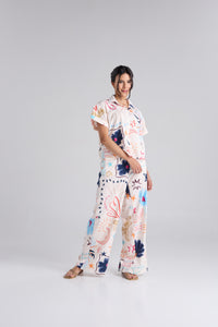 Set Happy life - Marfil Camisa & Pantalón