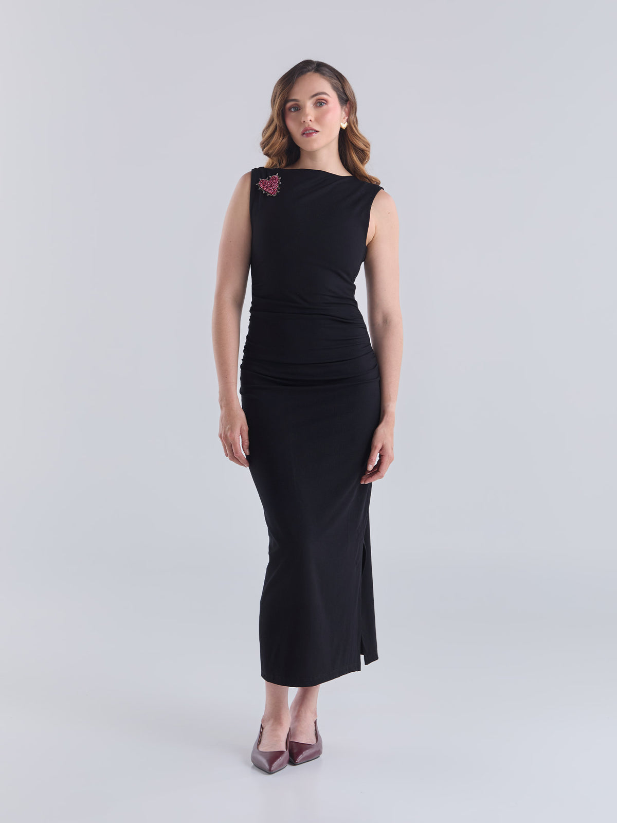 Vestido One heart - Negro