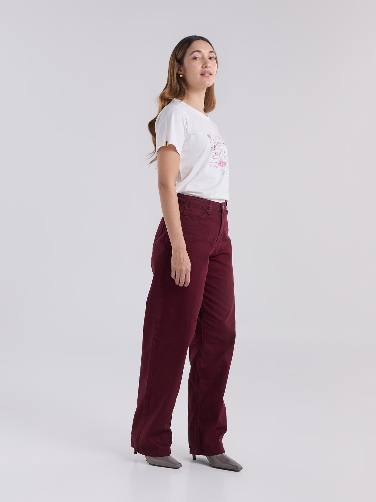 Camiseta Bailar la vida - Marfil