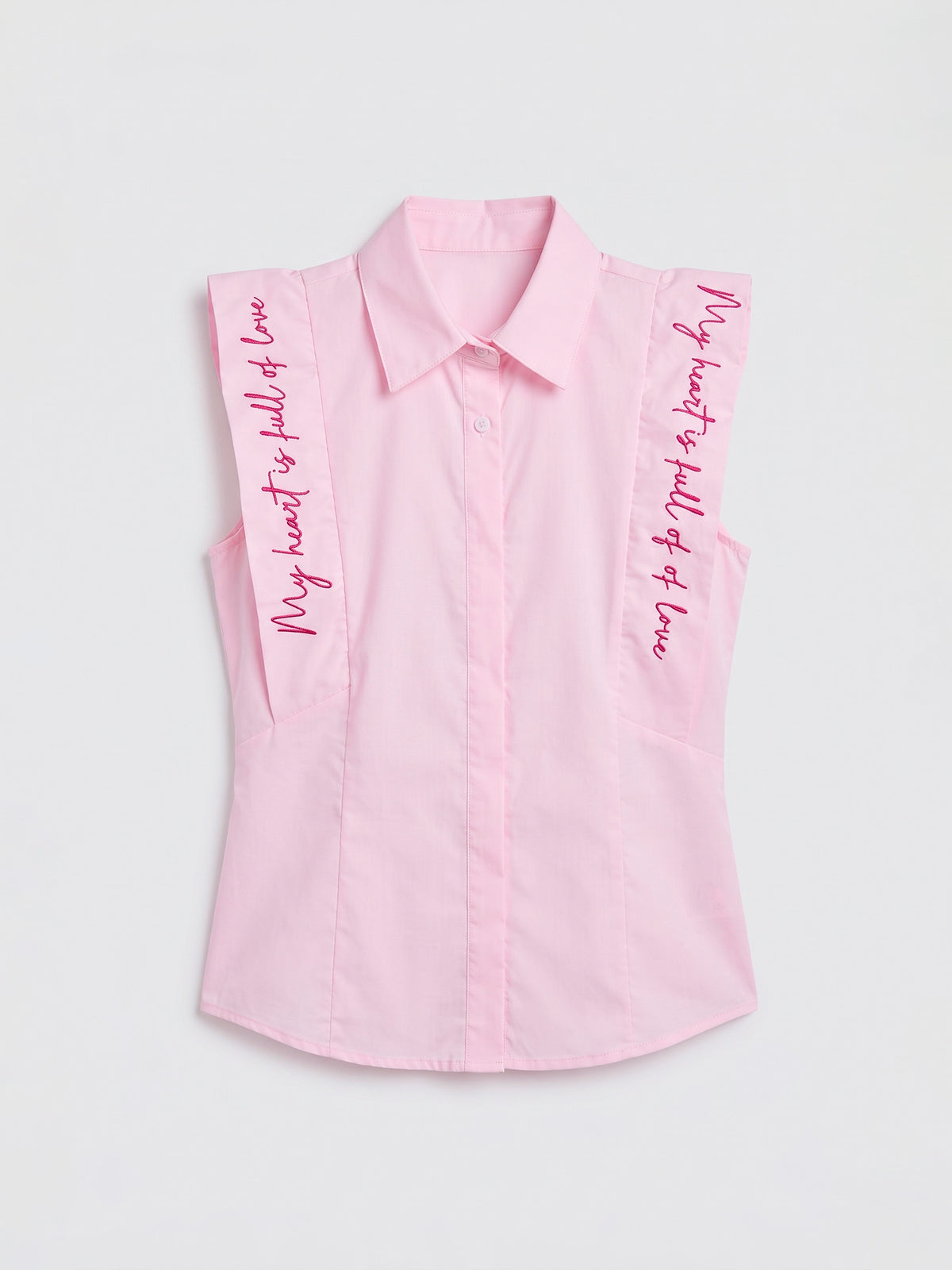 Camisa Mi corazón - Rosado