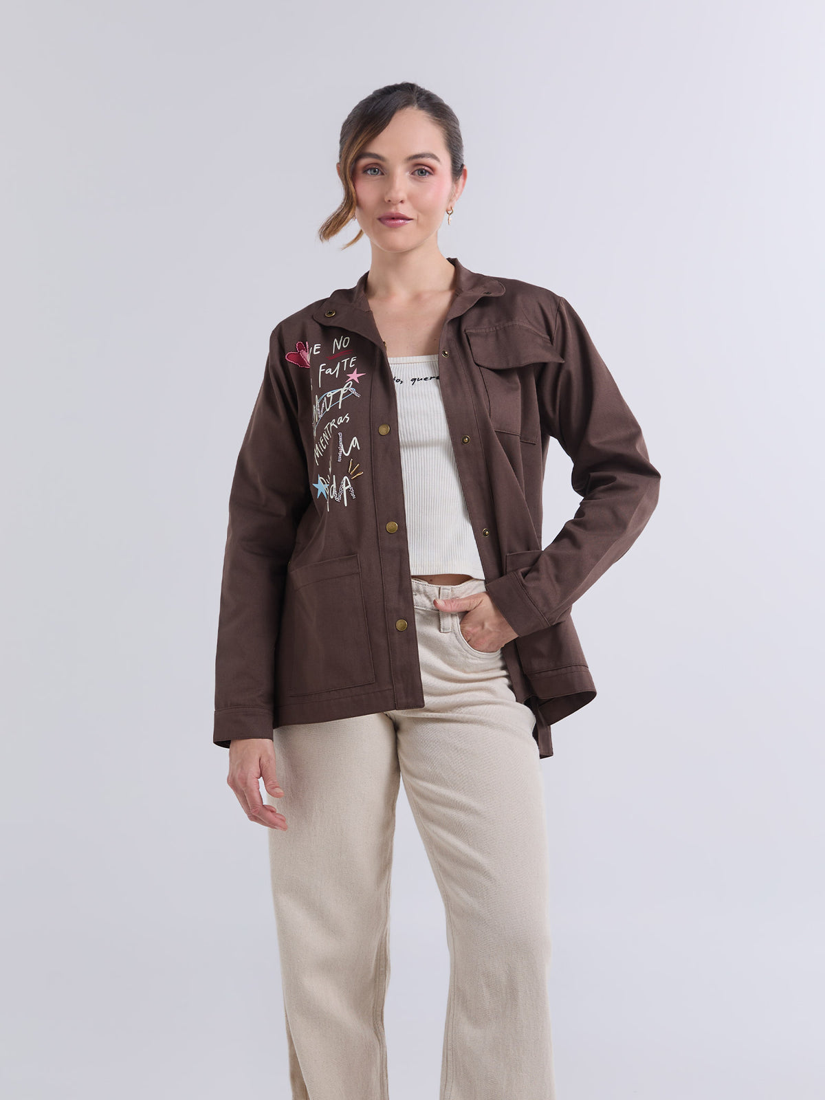 Chaqueta Amar - Café