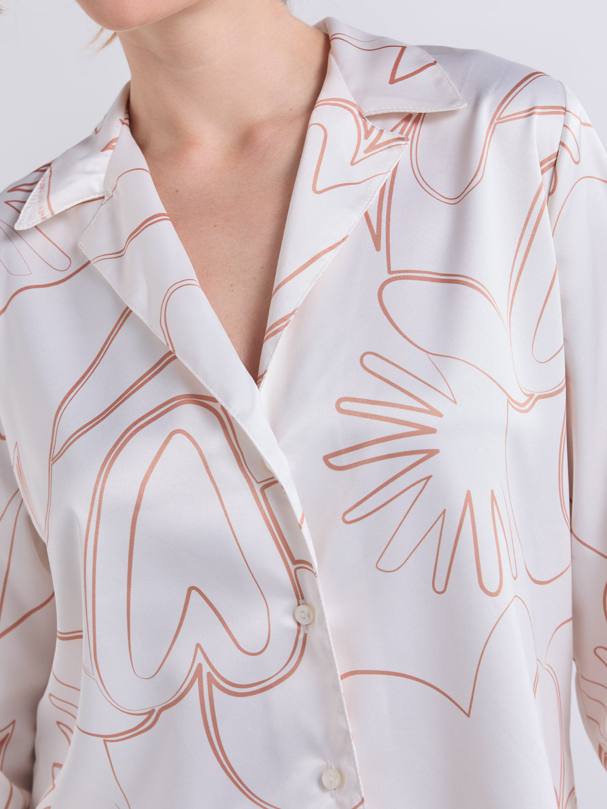 Camisa Cerquita - Marfil