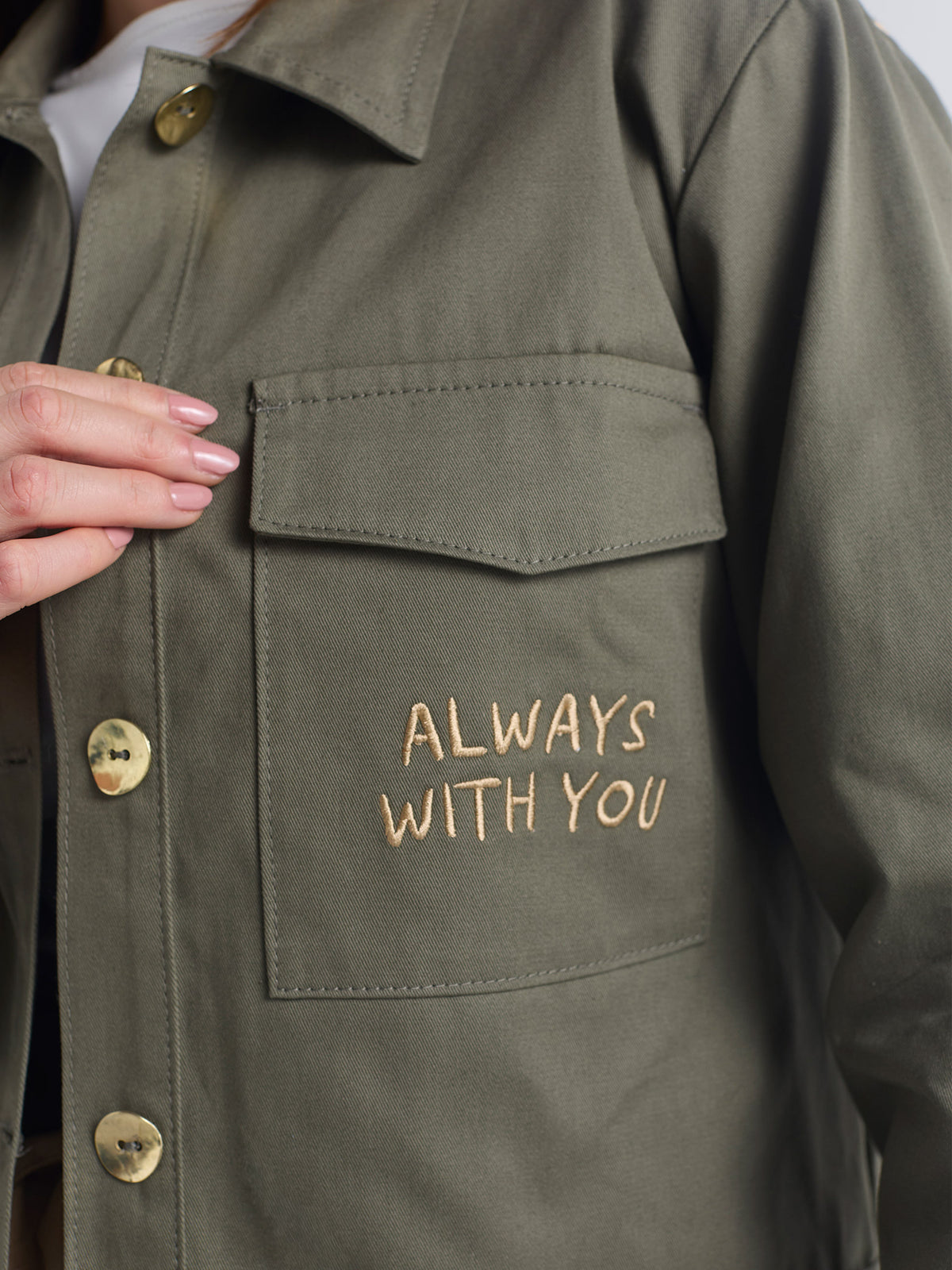 Chaqueta With you - Verde