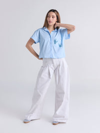 Camisa Corazón despierto - Azul