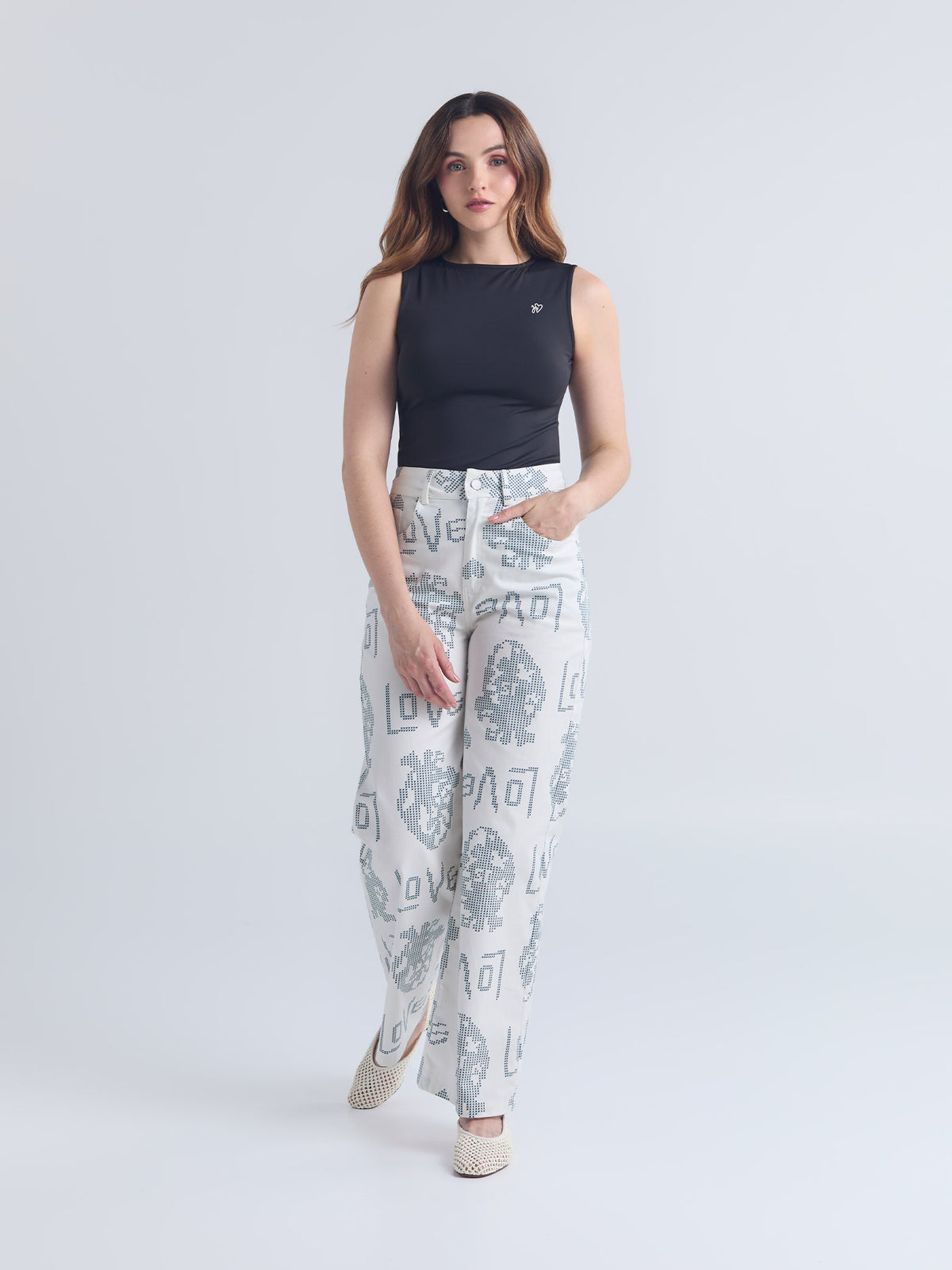 Pantalón Love - Marfil