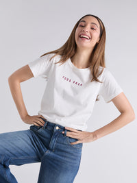 Camiseta Todo pasa - Marfil