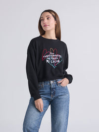 Buzo Mi color - Negro