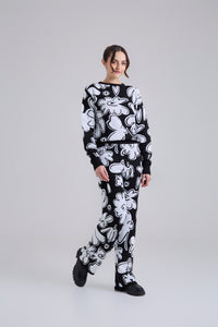 Set Garden - Negro Buzo & Pantalón
