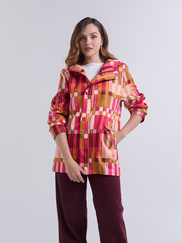 Chaqueta Love place - Rosado
