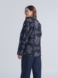 Chaqueta Love - Negro