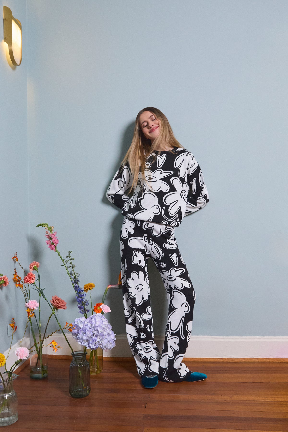 Set Garden - Negro Buzo & Pantalón