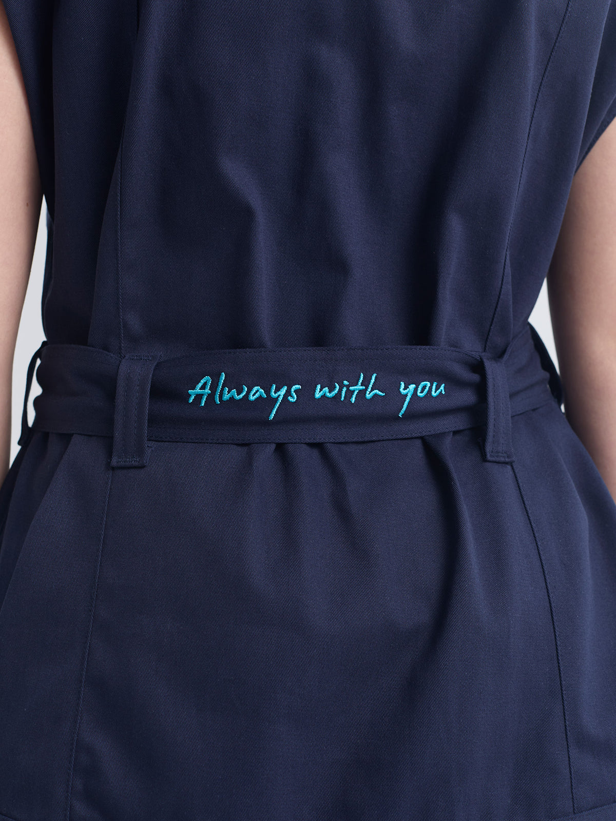Chaleco Love - Azul