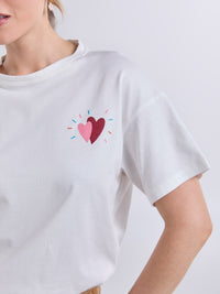 Camiseta Un gran lugar - Marfil