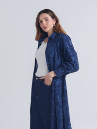 Vestido Puntada de amor - Azul