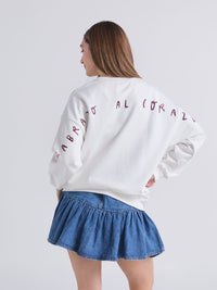 Buzo Abrazo al corazón - Marfil