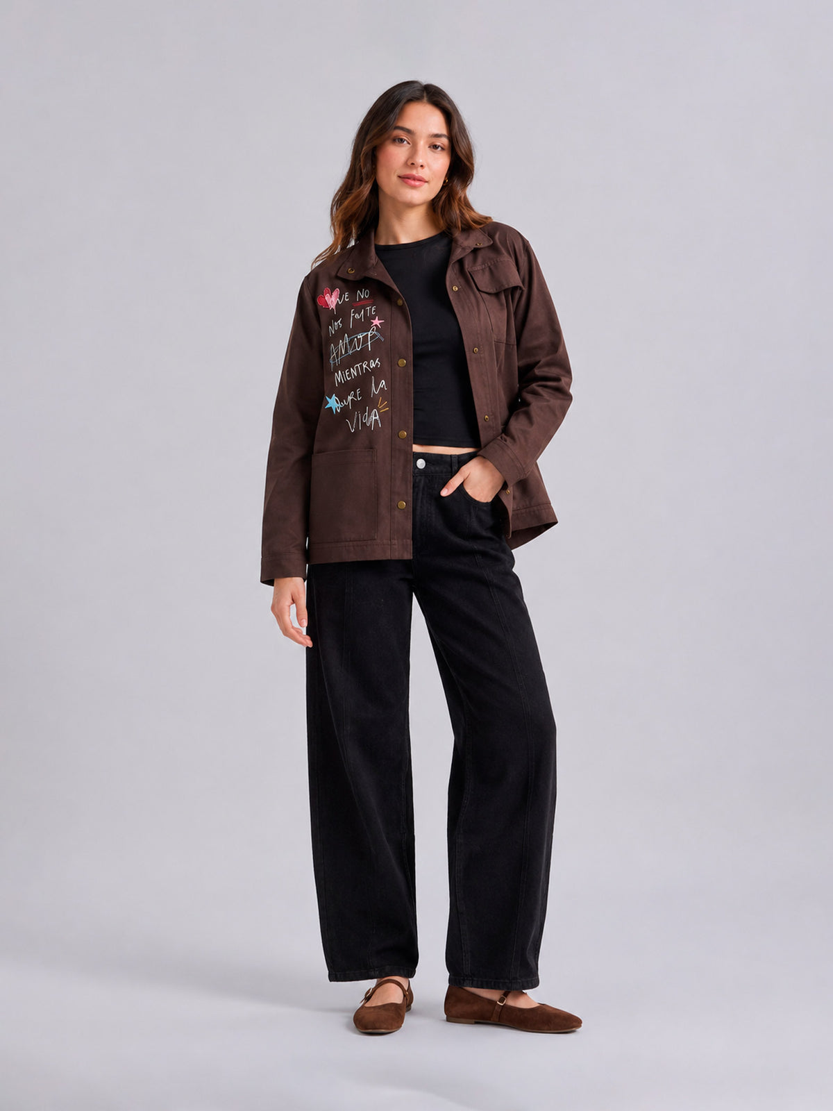 Chaqueta Amar - Café