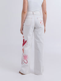 Pantalón Feel good - Marfil