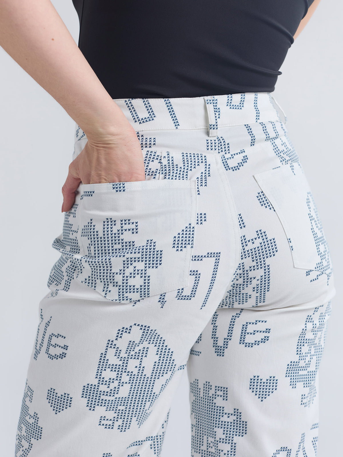 Pantalón Love - Marfil