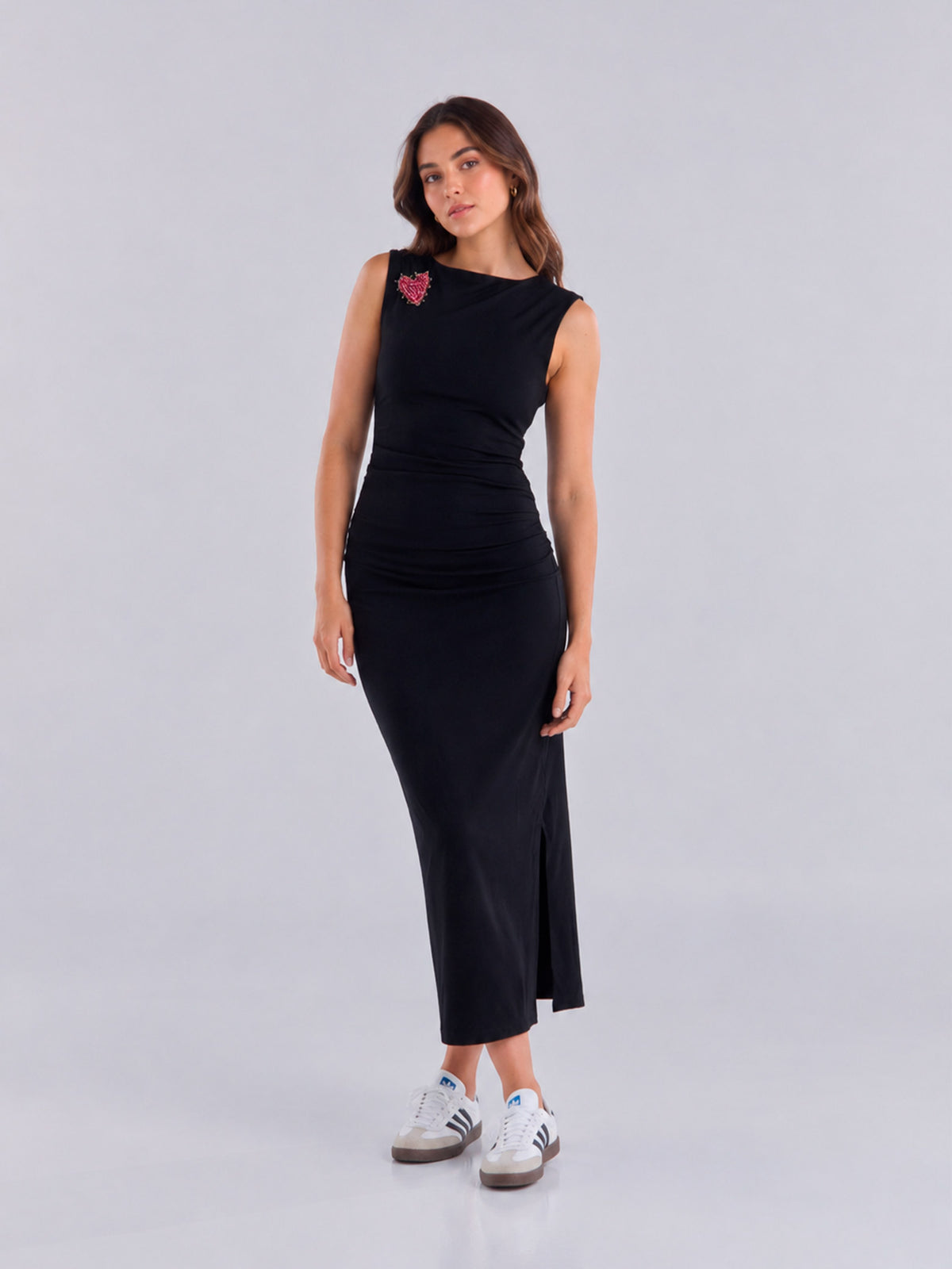 Vestido One heart - Negro