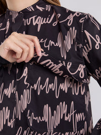 Chaqueta Ritmos de amor - Negro