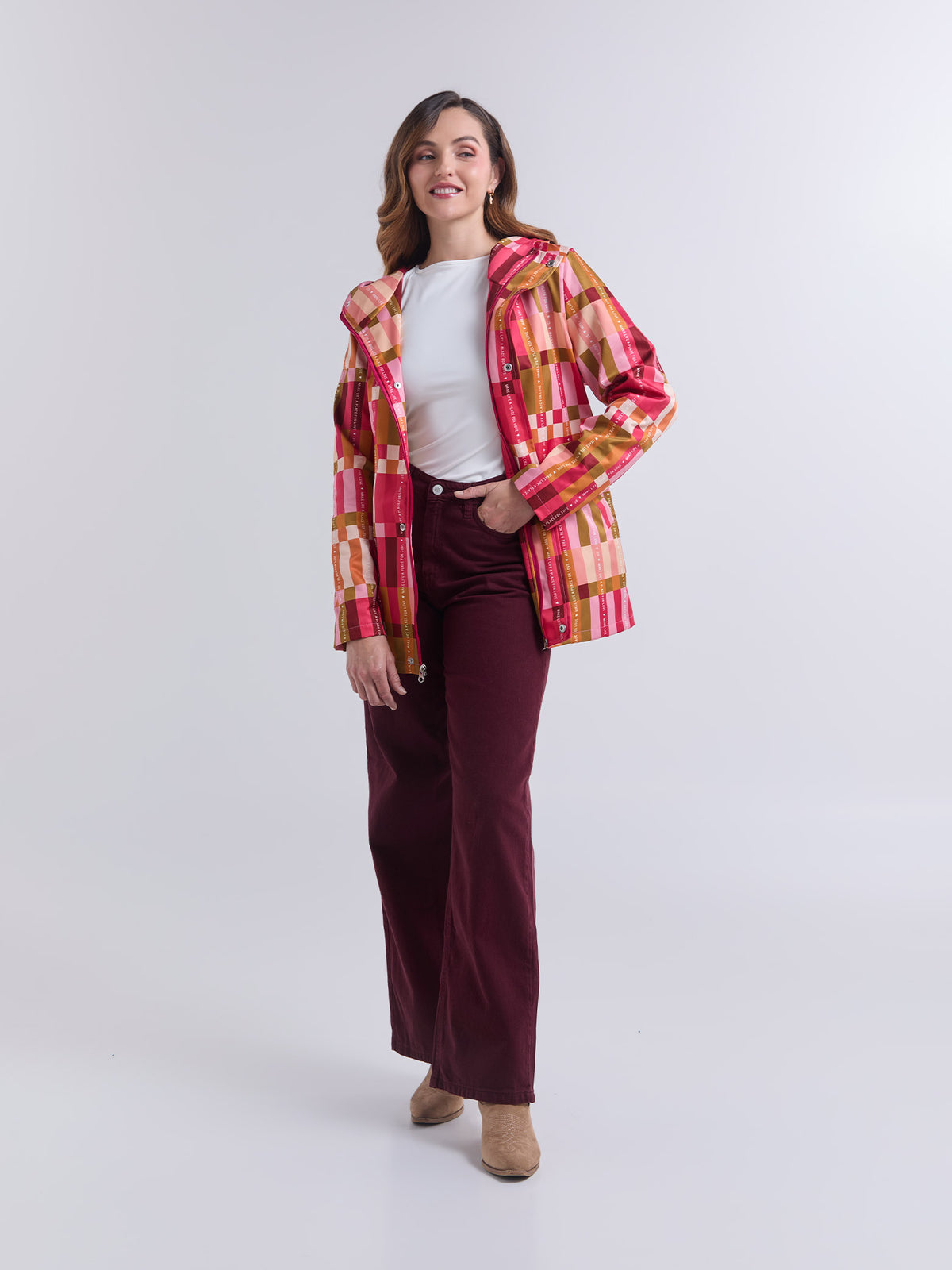 Chaqueta Love place - Rosado