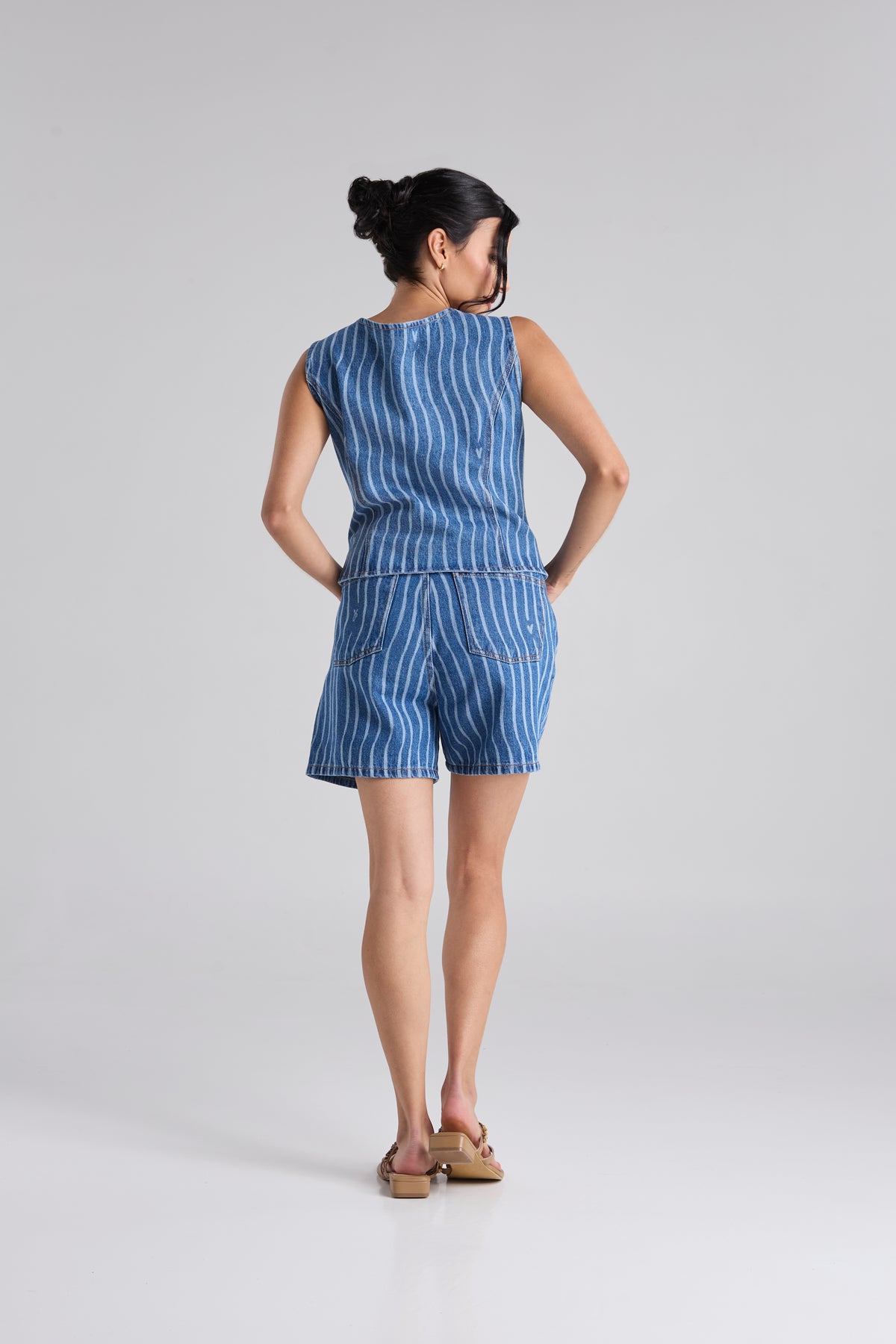 Set Waves - Azul Chaleco & Short