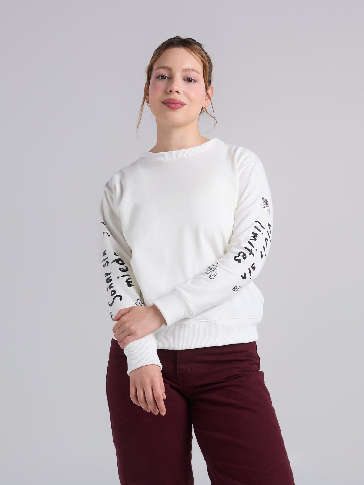 Buzo Sin limites - Marfil