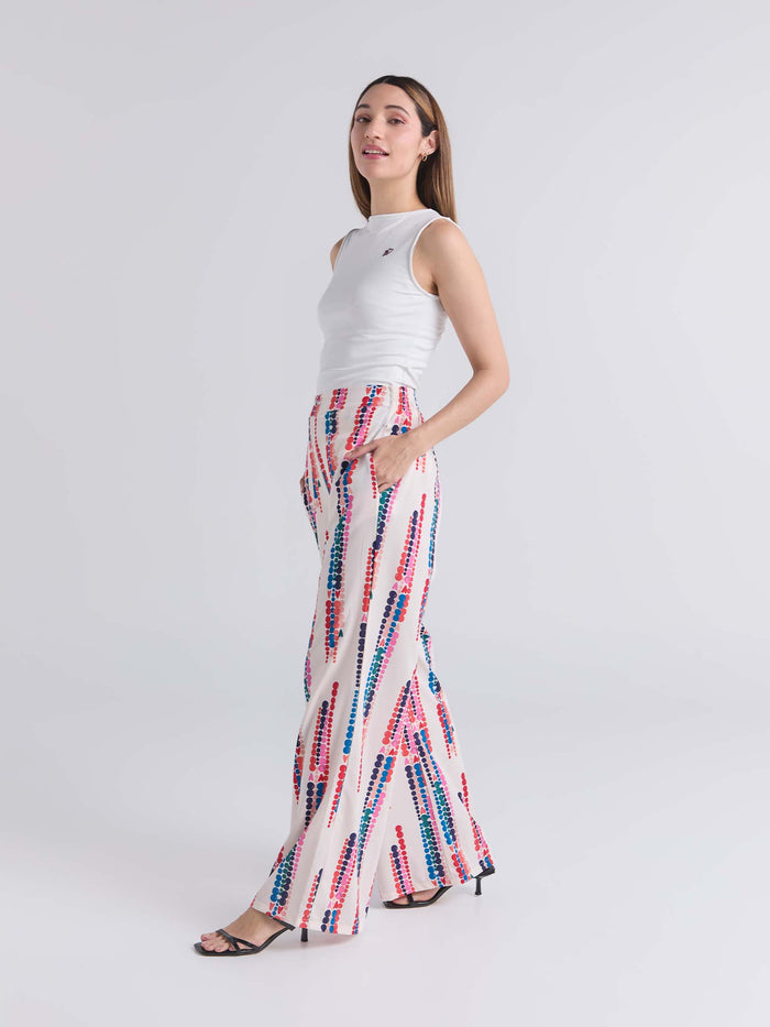 Pantalón Feel calm - Marfil