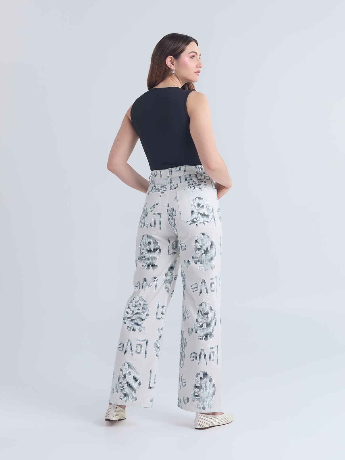 Pantalón Love - Marfil