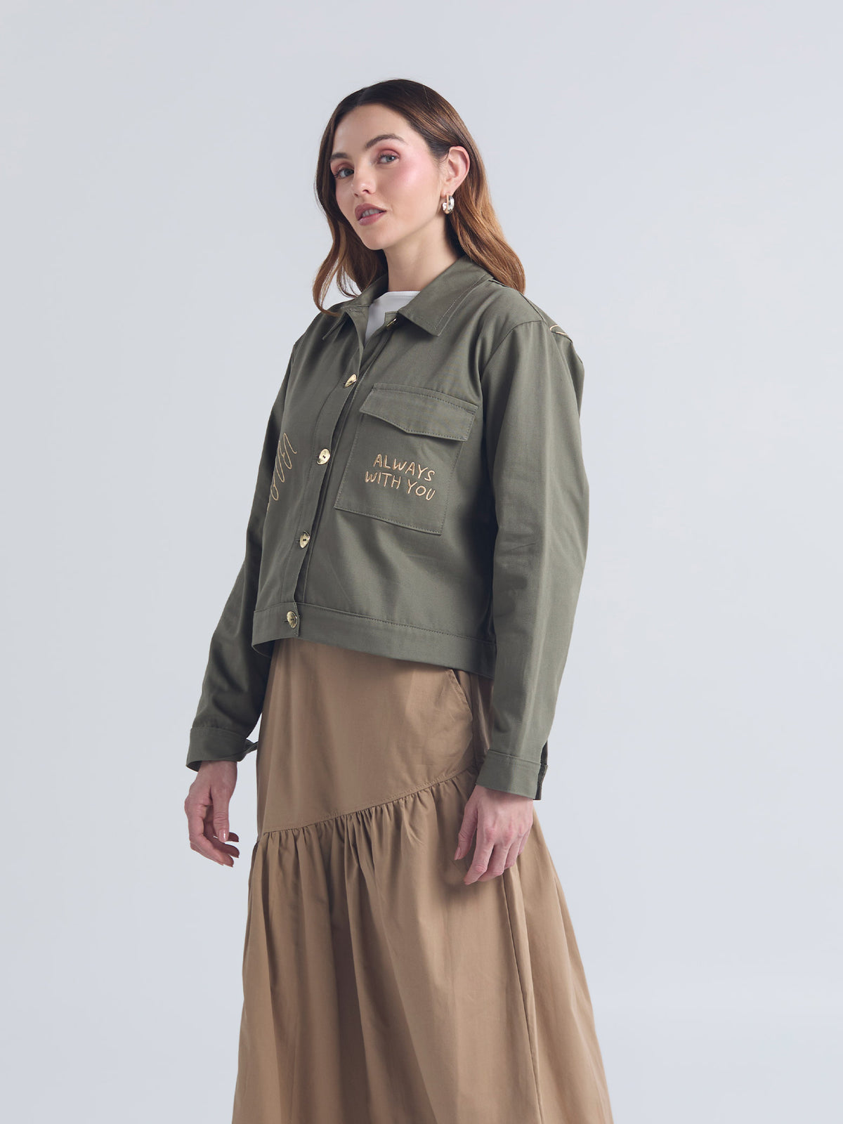 Chaqueta With you - Verde