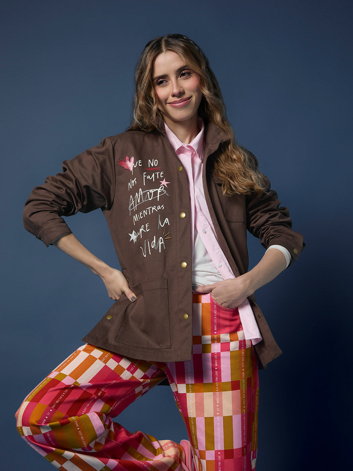 Chaqueta Amar - Café