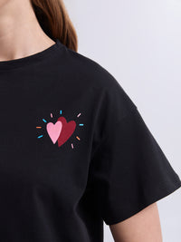 Camiseta Un gran lugar - Negro