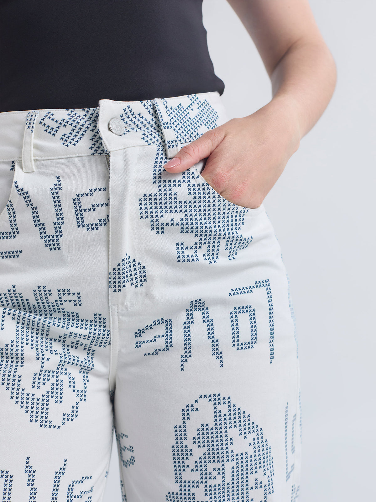 Pantalón Love - Marfil