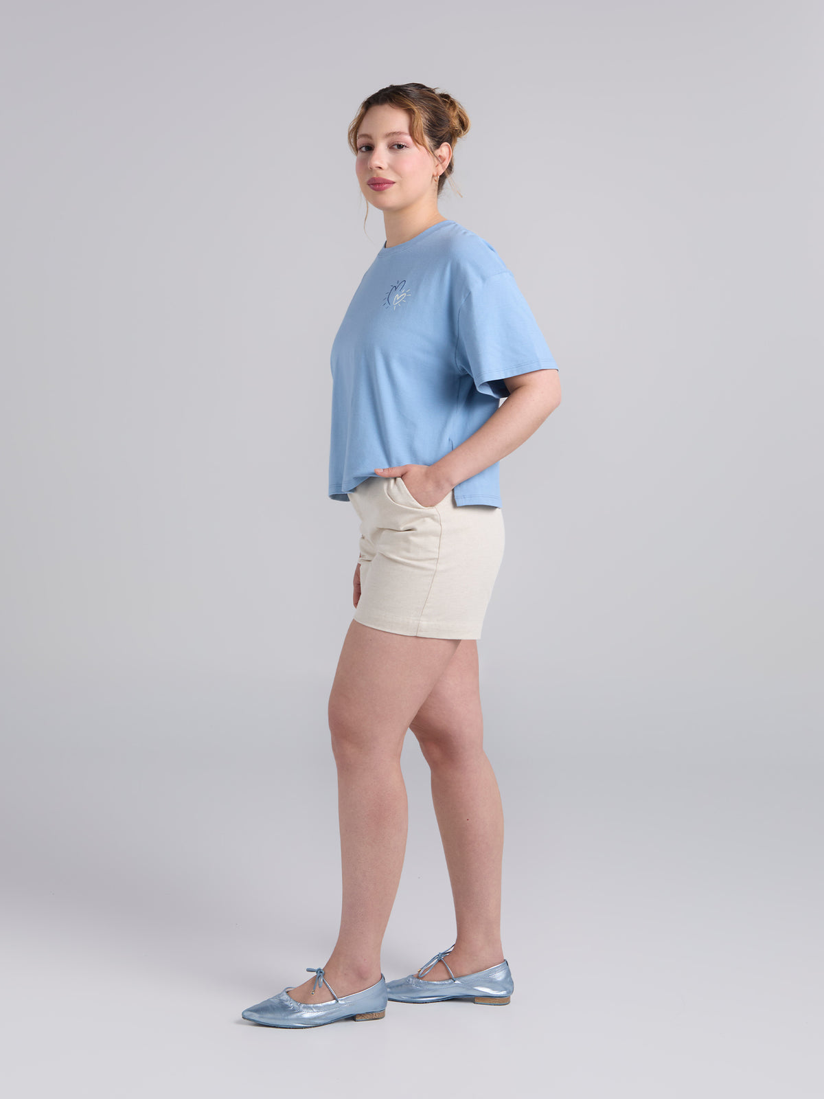 Camiseta Love - Azul