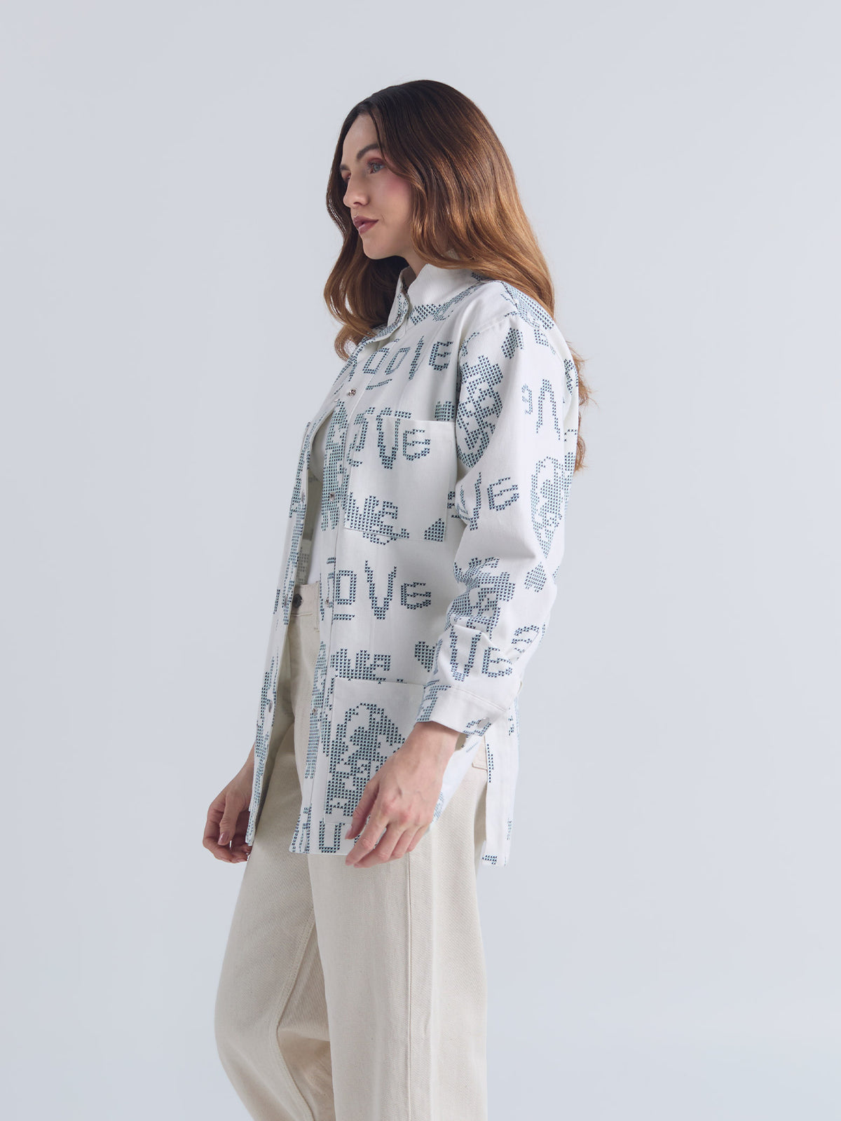 Chaqueta Love - Marfil