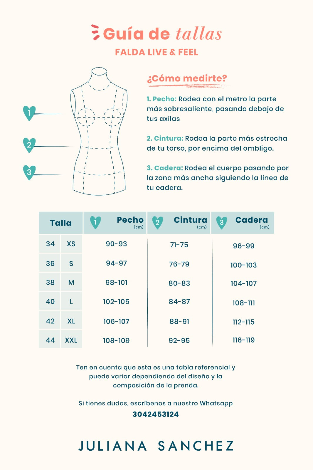 Falda Live & feel - Azul