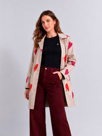 Chaqueta Todo corazón - Caqui