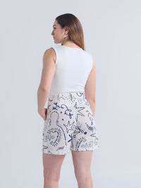 Short Lazos - Marfil