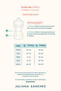 Pantalón Flare básico - Negro
