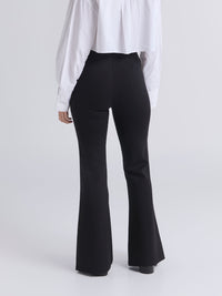 Pantalón Flare básico - Negro