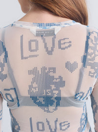 Top Love - Marfil