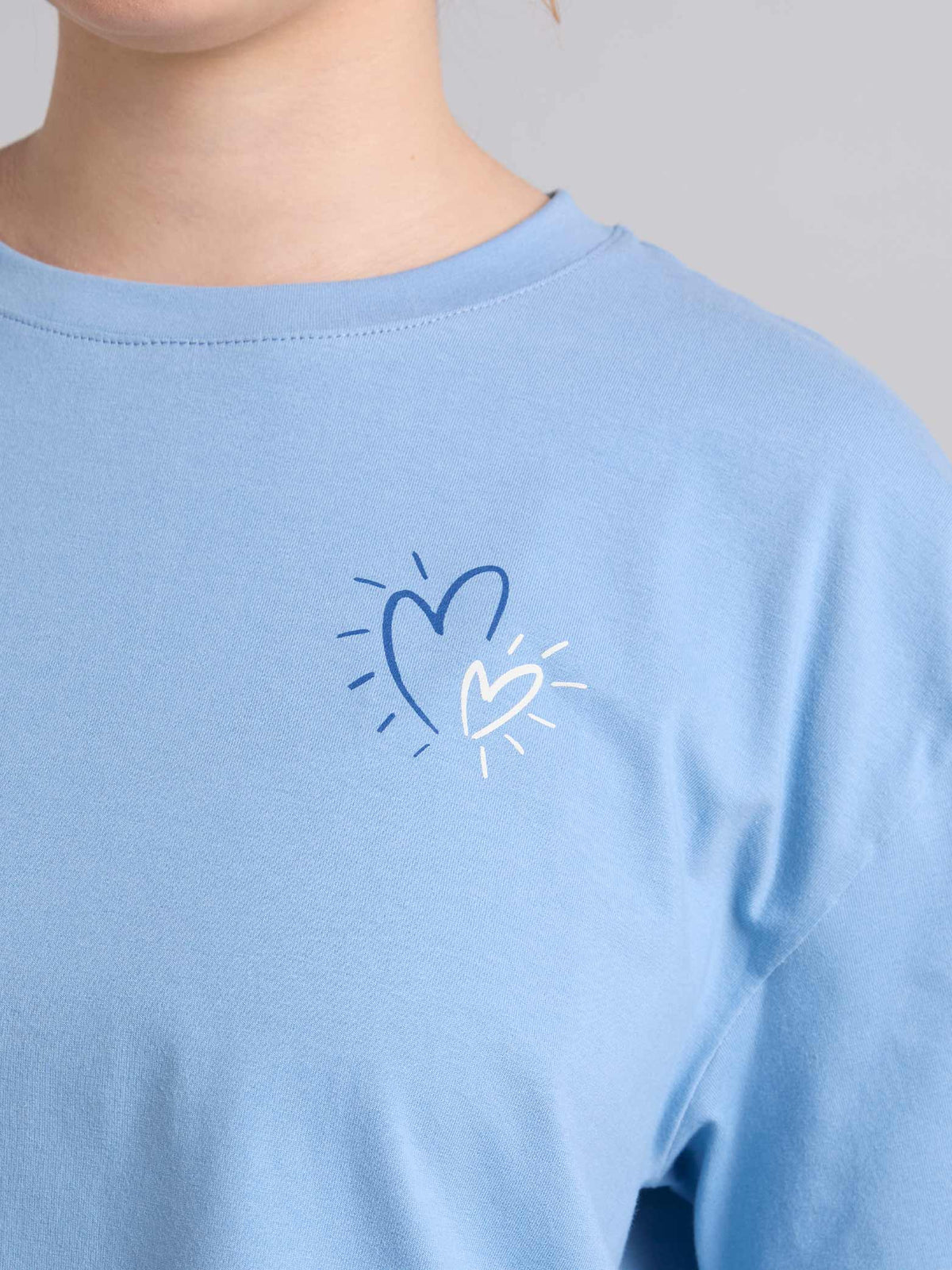 Camiseta Love - Azul