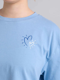 Camiseta Love - Azul