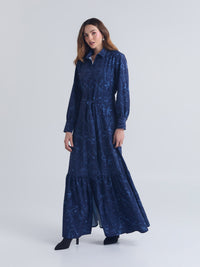 Vestido Puntada de amor - Azul